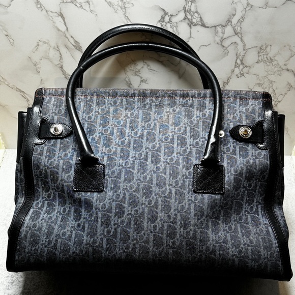 Vintage💙DIOR💙Diorissimo Flight Flap Bag - Picture 3 of 15